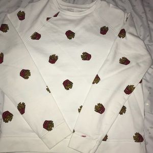 French fries sweater